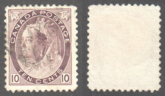 Canada Scott 83 Used VF (P) - Click Image to Close